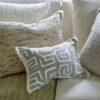Tokusa Sepia Linen/Cotton Cushion - Image 2