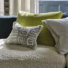 Tokusa Sepia Linen/Cotton Cushion - Image 3
