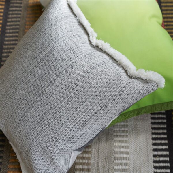 Grayton Graphite Outdoor/Indoor Cushion - Image 4