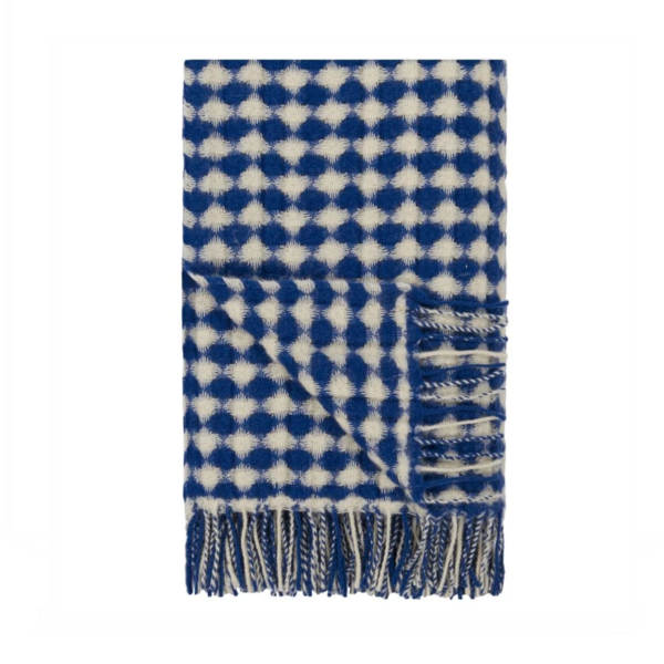 Landsdowne Cobalt Throw