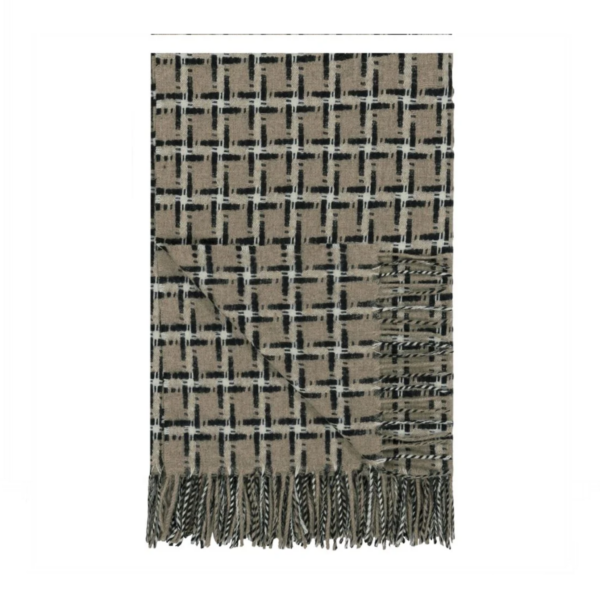 Clarendon Natural Throw